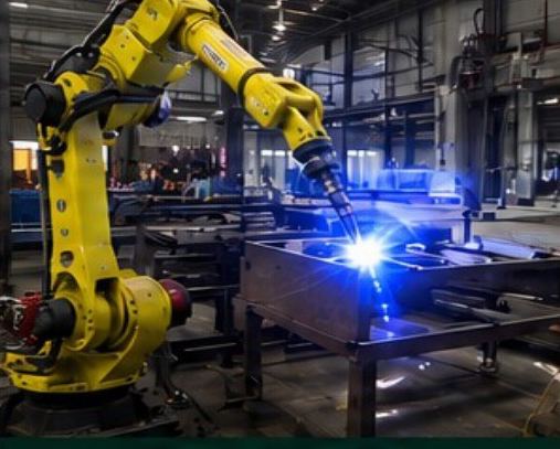 Robotic welding cell